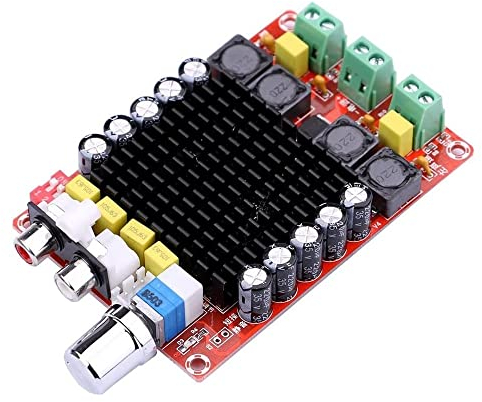 Fasizi TDA7498 2X100W Modulo Amplificatore di Potenza Stereo Digitale a Doppio Canale DC 24V Classe D Scheda Amplificatore Audio