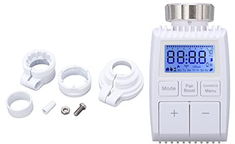 Thermostat Intelligent Radiateur Contrôle de la Température Vanne De Chauffage Sans Fil Télécommande Pour Systèmes De Chauffage Au Gazole électrique
