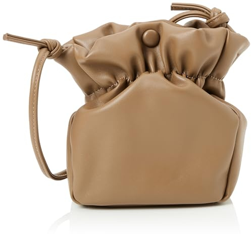 FELIPA Kvinnors brödform handväska clutch, lera, Lera, Einheitsgröße