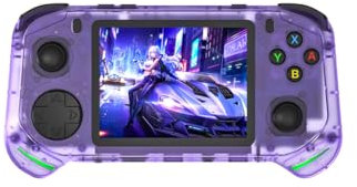JOYARCH RX6H Retro Handheld Game Console Bilut-in 64G Card, 3.5 Inch 640 * 480 IPS HD Screen Dual Joystick Retro Video Game Player with Open Source Linux System & 3000mAh Battery