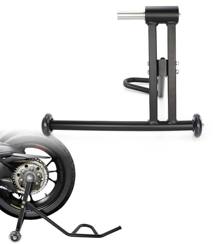 Xitomer 40.4mm Pin Motorcycle Single Arm Paddock Stand Fit for Multistrada 1260 / Multistrada 1260 Enduro/Panigale V4 Motorcycle Rear Wheel Stand Universal Motorcycle Stand Fit fro Speed Triple