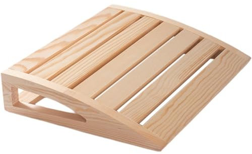 Ymxygz Appuie-tête De Sauna en Bois, Coussin De Soutien De Nuque Ergonomique, Accessoires De Sauna pour Femmes Hommes