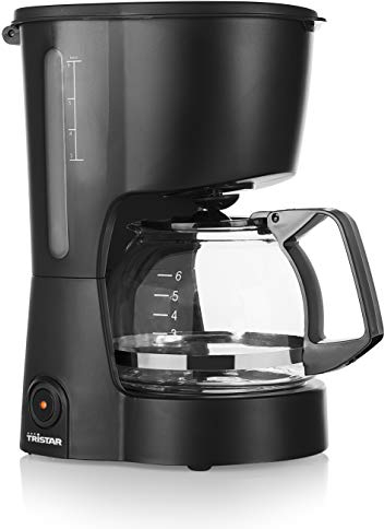Tristar Kaffeemaschine, 6 Tassen Kapazität, 600W, Warmhaltefunktion, Automatische Abschaltung, Permanentfilter, Anti-Tropf-System, Kompakt und Tragbar, Leicht zu Reinigen, CM-1246