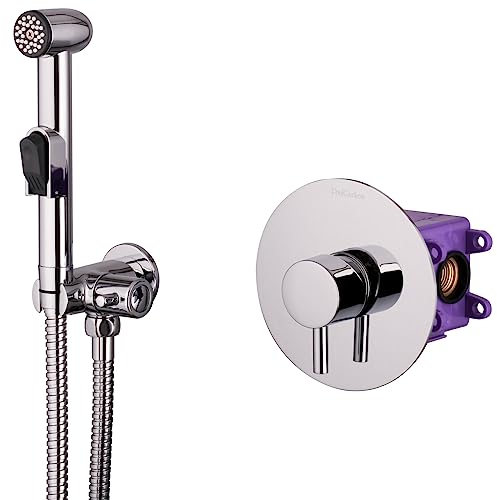 PaulGurkes Unterputz Bidet Set Brause mit Mischbatterie