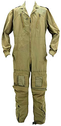 British Military Aircrew Olive Drab Overalls/Flight Suits (Small(37-38 Chest))