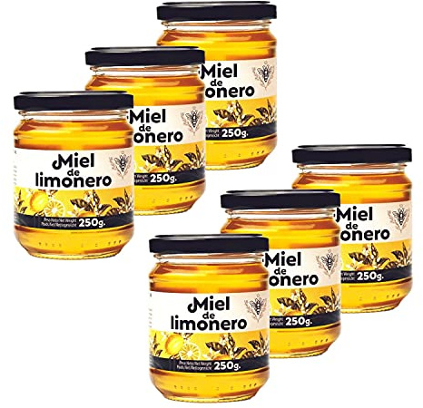 Lot 6x Miel de citronnier - pot 250g