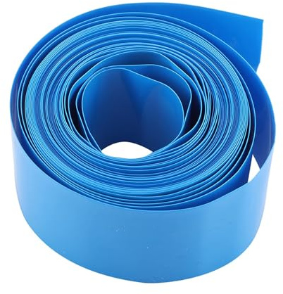 PVC Gaine thermorétractable 30MMΦ18.5MM 5M Longueur Batterie Manchon de Protection Thermorétractable pour Batterie 18650 18500