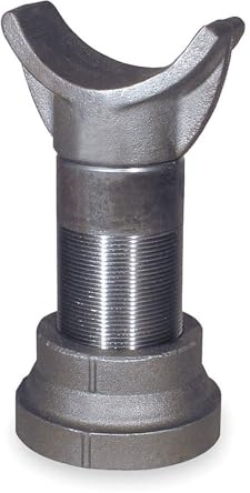 Anvil - 0500362041 - Pipe Saddle Support: for 5 in Pipe, 3, 800 lb Load Capacity, 10 in 14 3/4 in Ht Adjustment Range