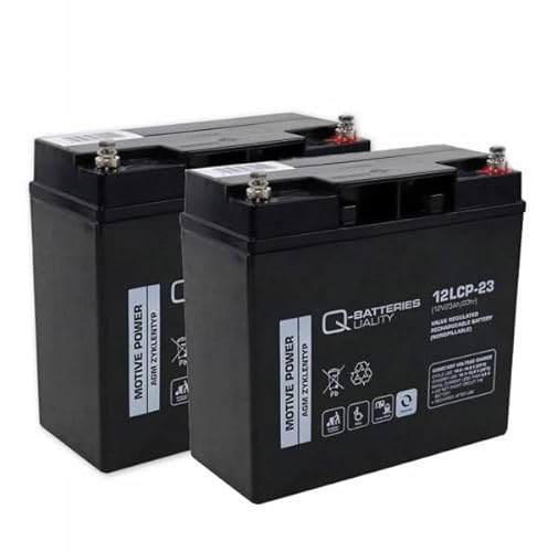 Ersatzakku für Scheuersaugmaschine Numatic TTB1840 2 x 12V 23Ah