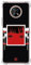 Movilshop Funda Antigolpes para Nokia G50 5G Dibujos Frikis [ Mirada Anime, Manga Rojo Intenso ] Esquina Reforzada Silicona 1.5mm de Grosor Flexible Transparente Bumper Gel TPU