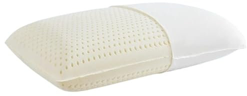 LXHZSY Latex Kissen Kissen aus reinem Naturlatex zur Linderung von Nackenschmerzen, Schulterschlaf, orthopädische Kissen, Nackenkissen for die Gesundheitsfürsorge(70x40cm 50D)