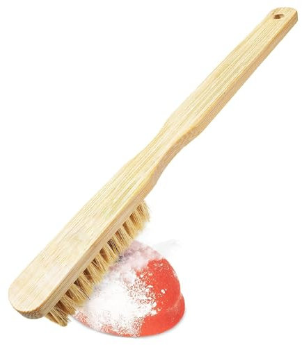 Reinigungsbürste Klettern, Kletterbürste,Climbing Brush,Klettern Pinsel Kreide Reinigung Werkzeug, Nachhaltige Kletterbürste aus Bambus,Anfänger und Fortgeschrittene Perfektes Bouldern Geschenk