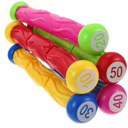 TOYANDONA 5pcs Diving Sticks for Pool Dive Toys Swimming Pool Toys for Boys and Girls Throwing Diving Sticks