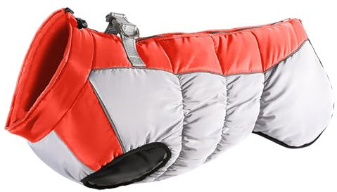 Btgghytr Winddichte Hunde-Winterweste, leicht, für kaltes Wetter, strapazierfähiger Mantel für große Rassen, winddichtes Haustier