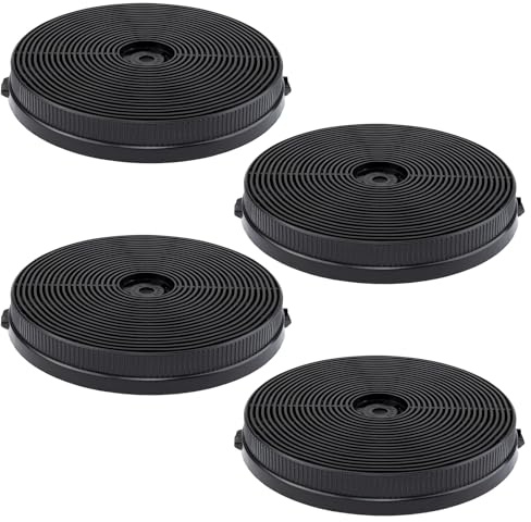 IsEasy 4X Dunstabzugshaube Filter, Aktivkohlefilter für Dunstabzugshaube, Ersatzfilter, Originalfilter nur für IsEasy 60cm & 90cm Dunstabzugshaube mit Schräger Glasplatte, Nicht für Andere Abzugshaube