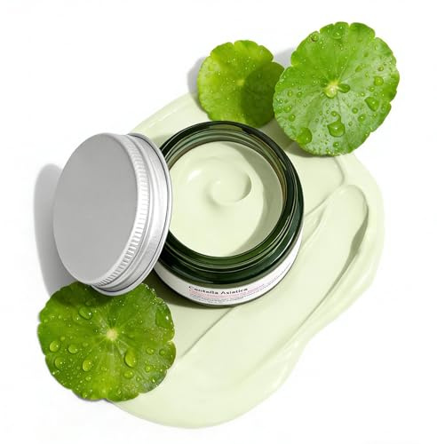 Green Colour Corrector, Colour Correcting Concealer with Centella Asiatica, Hydrating Face Primer to Even Skin Tone & Neutralise Redness