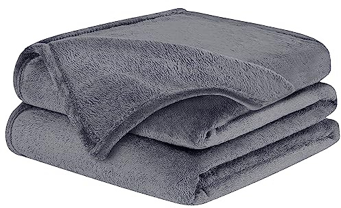 BARBONS Kuscheldecke – weiche Fleecedecke, als Tagesdecke oder Bettdecke, Wohndecke oder Sofa Überwurfdecke, Kuscheldecke flauschig, Outdoor Decke