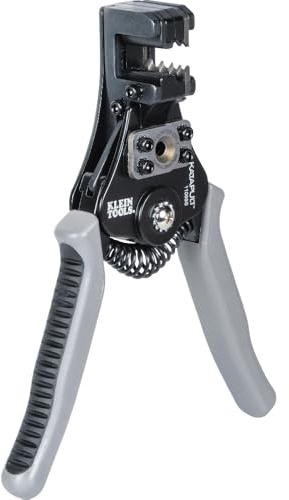 Klein Tools 11069S Automatic Solar Wire Stripper, Precision Stripping for 6 to 12 AWG Solid and 8 to 14 AWG PV Electrical Stranded Wire