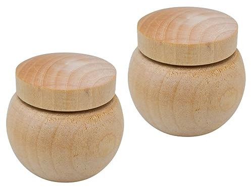 HAPINARY 2stücke Vogelfutterhaus Aus Widerstandsfähigem Holz Einfach Zu Befüllen Reinigen Kompaktes Futternapf Täglichen Gebrauch Geeignet Für Papageien Und Andere Vögel