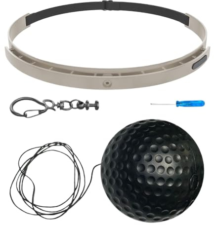 Fenayuu Boxing Reaktionsball Training | Tragbarer Boxball Für Schnelligkeit,Box Training Ball mit Kopfband,Für Männer Frauen Anfänger Jugendliche Fitness Zuhause Reisen Gym