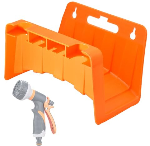 Tuxuseo Porta Tubo Da Giardino - Organizzatore Resistente E Compatto - Appenditore Da Tubi Acqua E Conservazione | Per Organizzare Capanno, Cortile, Prato, Patio, Piscina, Corde E