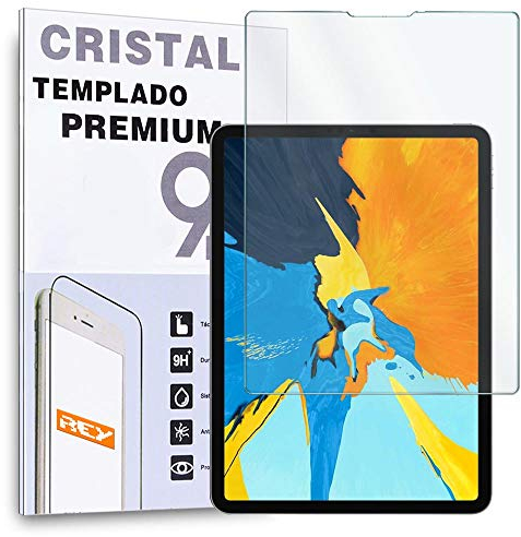 REY Pellicola salvaschermo per iPad PRO 2018,2020,2021,2022 11- iPad Air 4 2020 10,9 - Air 5 2022 10,9, Pellicole salvaschermo Vetro temperato, di qualità Premium Tablet