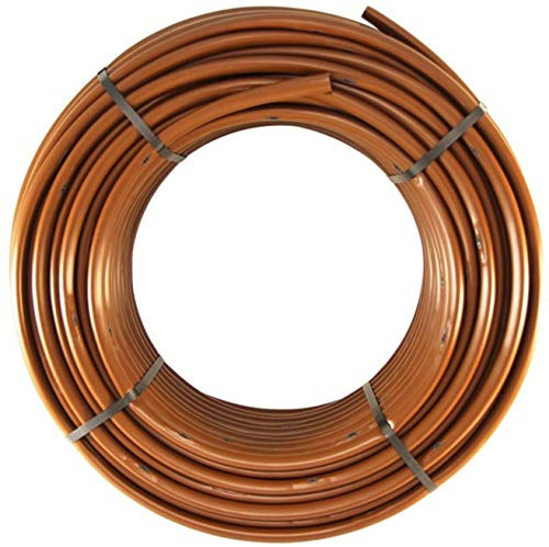 Suinga. 100 metros TUBERIA 16MM AUTOCOMPENSANTE 40 CM RIEGO por GOTEO y ENTERRADO marrón. Espesor pared 1,15 mm. Caudal 2,2 l/h