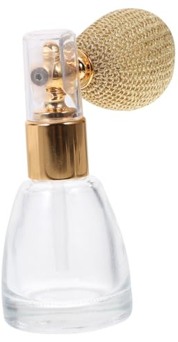 PENIKOKO Botella de Perfume de Vidrio de Rellenable Envase Vacío para Polvos Aromaterapia y Decoración Diseño Elegante y Seguro contra Fugas Color Aleatorio