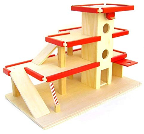 Parkhaus/Parkgarage aus Holz