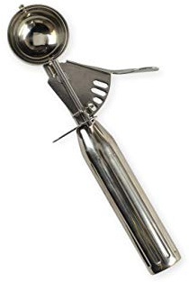 Nordic Ware Small Stainless Steel Dough Scooper, 1.5 tbsp Baking Accessory for Consistently-Shaped Cookies, Silver