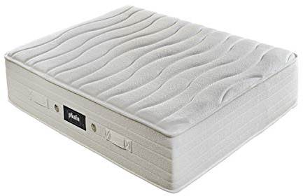 PIKOLIN Normablock B Hotel CM11043 Federkernmatratze, mittlere Festigkeit, Höhe 32 cm, Polsterung Viscofoam Sanitized Gewebe und HR Optima Stoßdämpfer