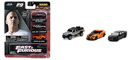 Jada Nano Hollywood Rides GI Joe 3 Stück (Fast and Furious)