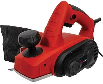 Olympia Tools Planer 82mm (3.1/4in) 650W 240V Its Soft Grip Handle fits securely in The Hand and Helps Prevent Fatigue