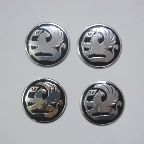 BayDe 4 Stück Acrylic/ABS Auto Radnabenkappen,für Holden HSV 56mm Nabendeckel Radnabenabdeckung Felgendeckel Staubdicht Verschleißfest Zubehör,A/56mm Sticker