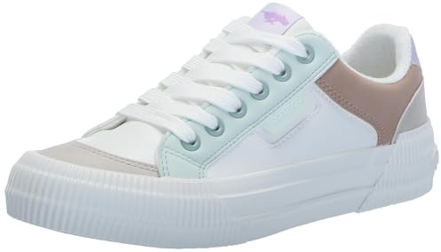 Rocket Dog Women's Cheery Sneaker, White Combo, 6 UK