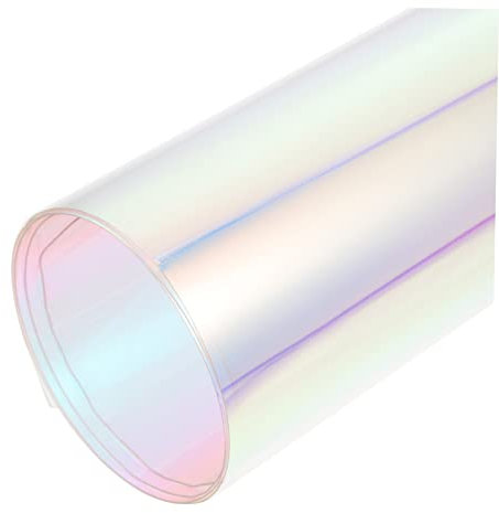 PLAFOPE Farbiger PVC-foliengewebebogen Schillernder Quiltstoff Bunter Stoff Für Taschenherstellung Und DIY-patchworkprojekte