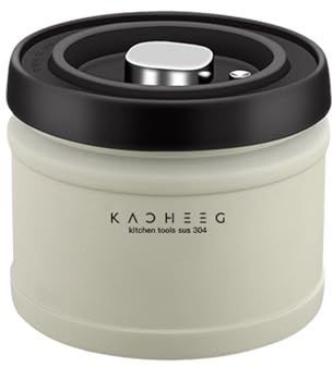 Boîte à café hermétique – Boîte de rangement scellée sous vide, Gator de stockage de café | Pots de stockage de café avec pompe à vide, récipient de stockage en acier inoxydable pour grains de café, t