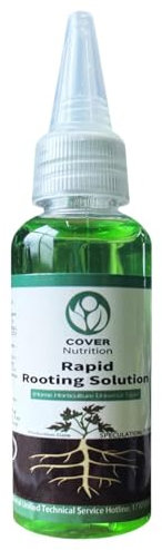 Soluzione nutritiva - Starter per radici per talee di piante, fertilizzante per giardino in legno brasiliano da 50 ml | Concime biologico per piante, soluzione universale per le radici, pot
