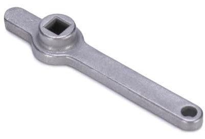 QNGMKBKTDZ 304 Edelstahl Sanitär-Entlüftungsschlüssel, 5 mm Lochkern, Metall-Heizungs-Kreuzschlüssel, tragbarer Heizungs-Kreuzschlüssel, Handwerkzeuge