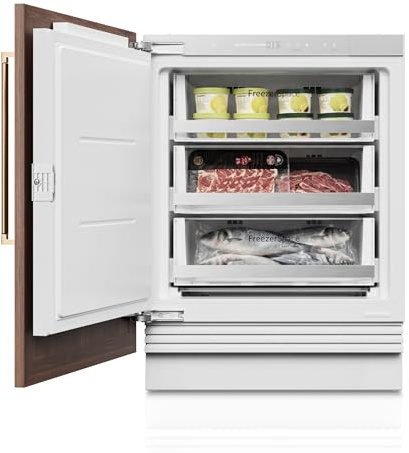 Ca'Lefort 3.75 cu.ft Built-In 24 inch Width Panel Ready Refrigerator with Freezer, -11~7°F Temperature Control, Perfect for Modern Kitchens(Panel Not Included)