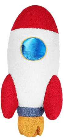 MOTHNUR Rocket Pillow Plush Rocket Ship Throw Pillow for Boys and Girls Space Decor for Nursery Boys Space Decor Birthday Party for Bedroom Cushion