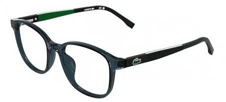 Lacoste L3667 035 transparent grå 46/16/130 barn glasögonram