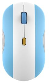 Lenovo Mouse silenzioso Bluetooth 350 (Fan Edition), design ergonomico ambidestro wireless, Bluetooth 5.3, DPI regolabile fino a 2400, durata della batteria 36 mesi, materiali riciclati, bandiera