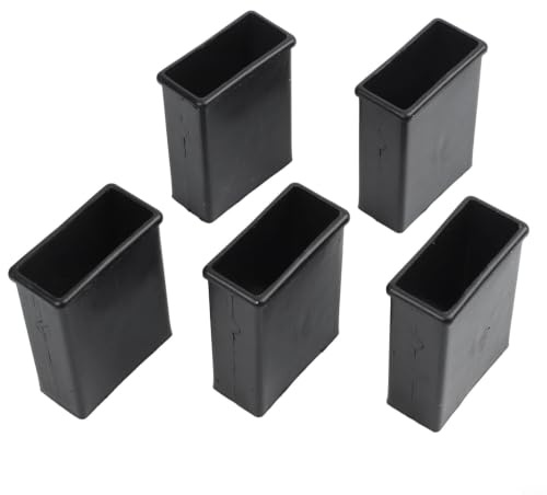 Convertidores de manga de tubo cuadrado para equipos de fitness, 5 piezas, convierte 40 tubos de 80 mm a 30 70 mm, diseño