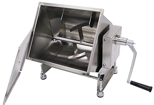 Hakka Manual Meat Mixers 20 Liter/40lb Meat Grinders Sausage Mixer Machine Home & Commercial Use