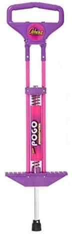 Unibos Pogo Stick Pogostick Super Spring Powered Bounce Kids Toy (PINK POGO)