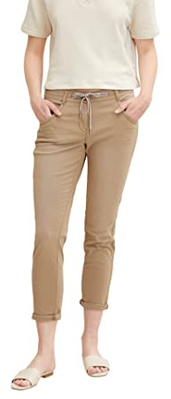 TOM TAILOR Damen Tapered Relaxed Fit Hose