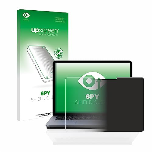 upscreen Blickschutzfolie für Microsoft Surface Laptop Studio | Anti-Spy Displayschutz Made in Germany Privacy Screen Protector Sichtschutz Blaulichtfilter Klare Folie