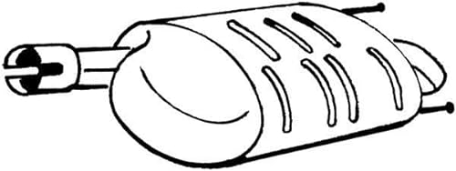 BOSAL Endschalldämpfer 128-027