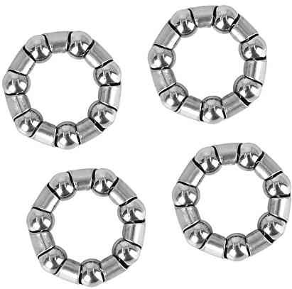 A ABSOPRO 4 Stück Kurbellager Radlager Halter 25mm für Fahrrad